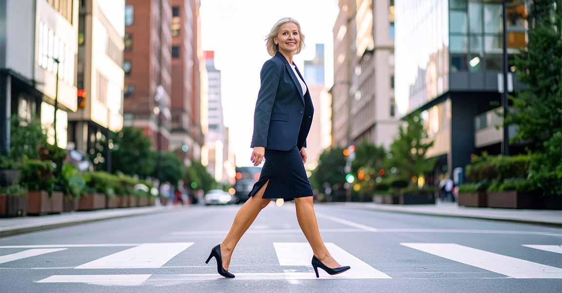 Confidence in Heels or Flats